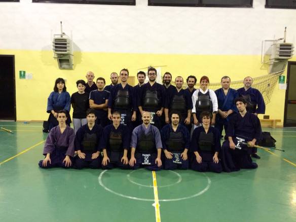 Foto di gruppo con gli amici di Cremona e Piacenza